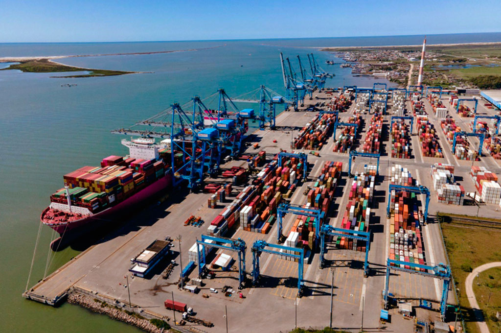 Terminal de contêineres do Porto de Rio Grande